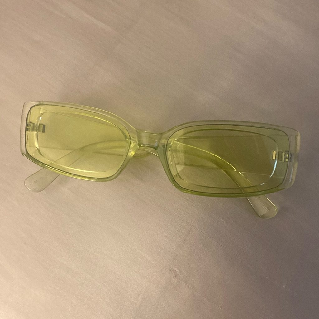 Lime Green Sunglasses